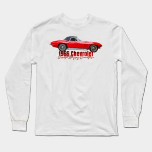 1966 Chevrolet Corvette Stingray Convertible Long Sleeve T-Shirt